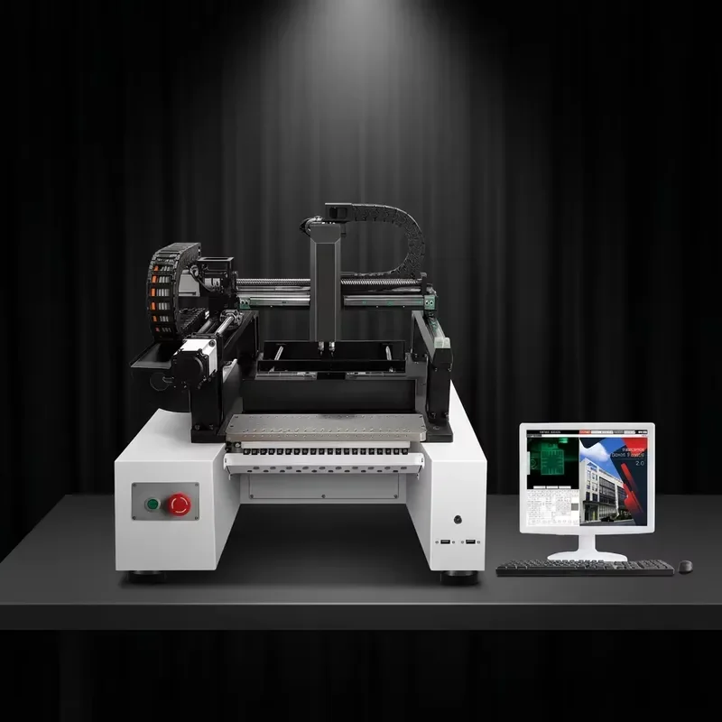 Desktop pick and place machine Electronic production machinery