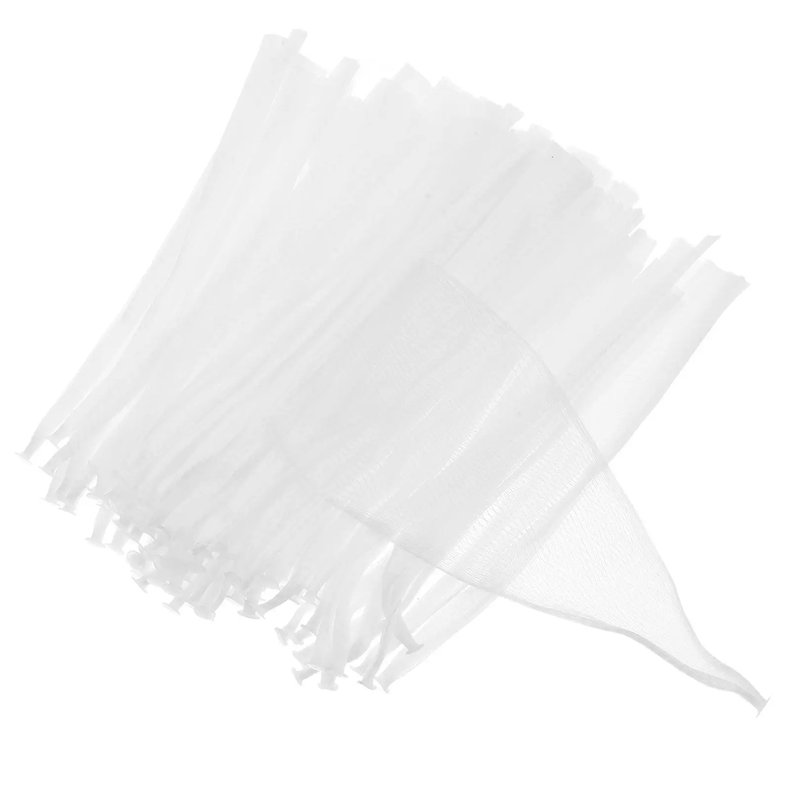 100Pcs Kitchen Sink Filter Net Disposable Fine Mesh Nylon Strainer Bag Food Scraps Drain Filter Prevents Clogs