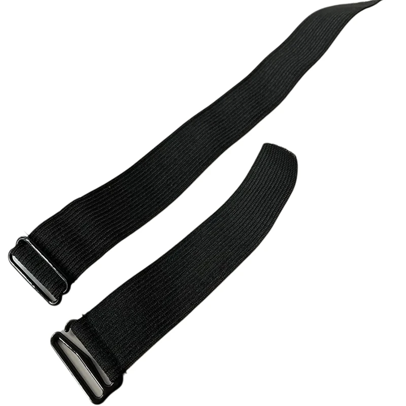 1/2/3/5/10/12 Uds. Banda elástica ajustable negra de 3cm de ancho para pelucas correas ajustables para pelucas cinta elástica de costura de alta elasticidad