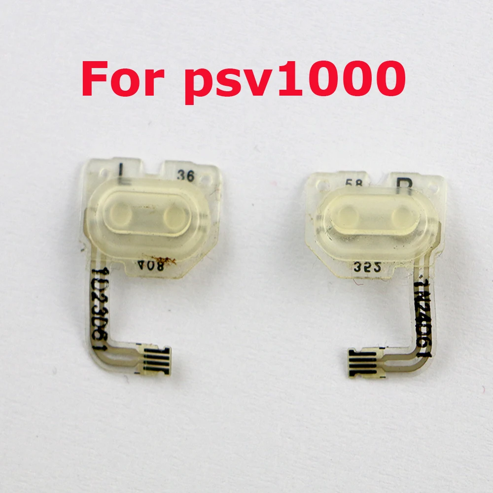 

20sets Original Left Right LR Trigger Button For psvita1000 LR Conductive rubber Cable for Psv1000 Key board Keypad cable