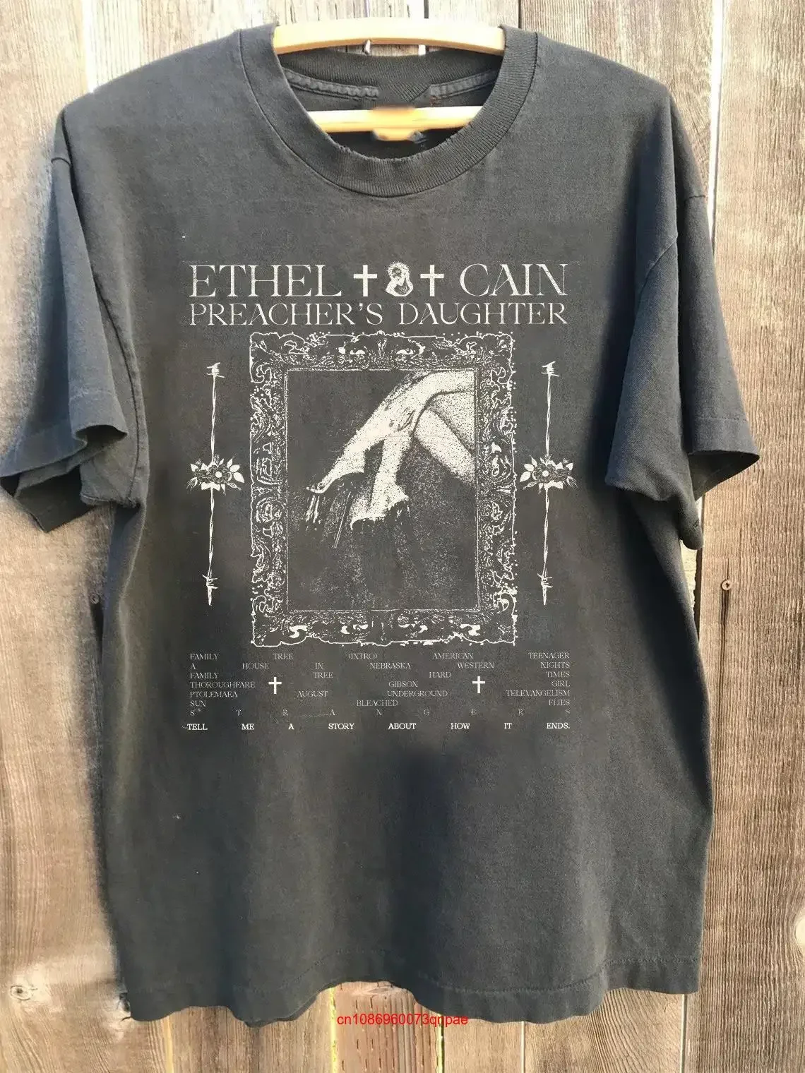 

Новая модель 2025 года HOT Ethel Cain 2025 my love is a Flesh ran Футболка с длинными или короткими рукавами