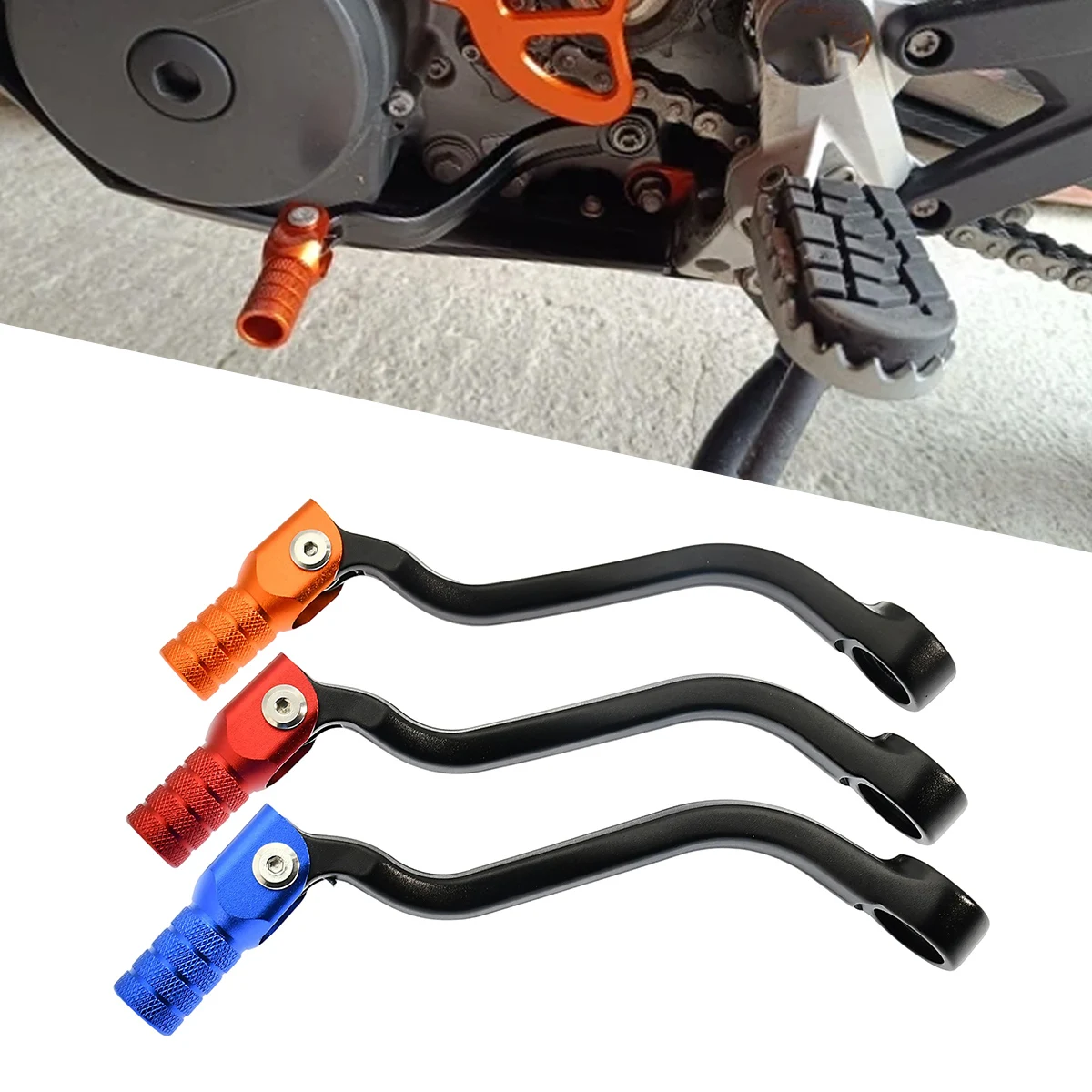 Motocross CNC Gear Shifter Shift Lever For KTM SX SX-F EXC EXC-F XC XC-W XCF XCFW 125-500 For Husqvarna TE FE TC FC TX FX 250 I