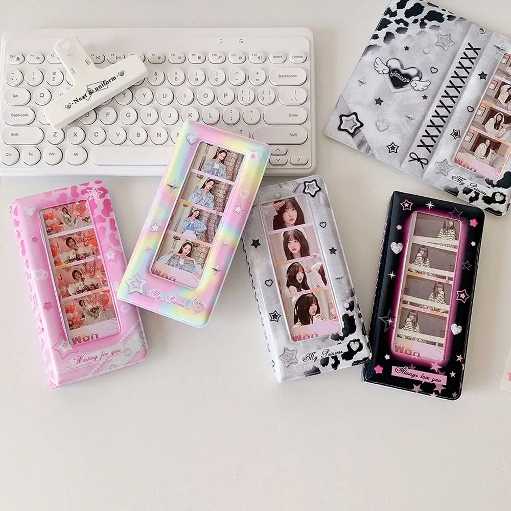 

Creative 4 Grids Star Photo Frames 20 Pockets Cartoon Photocard Holder Gift Kpop Album