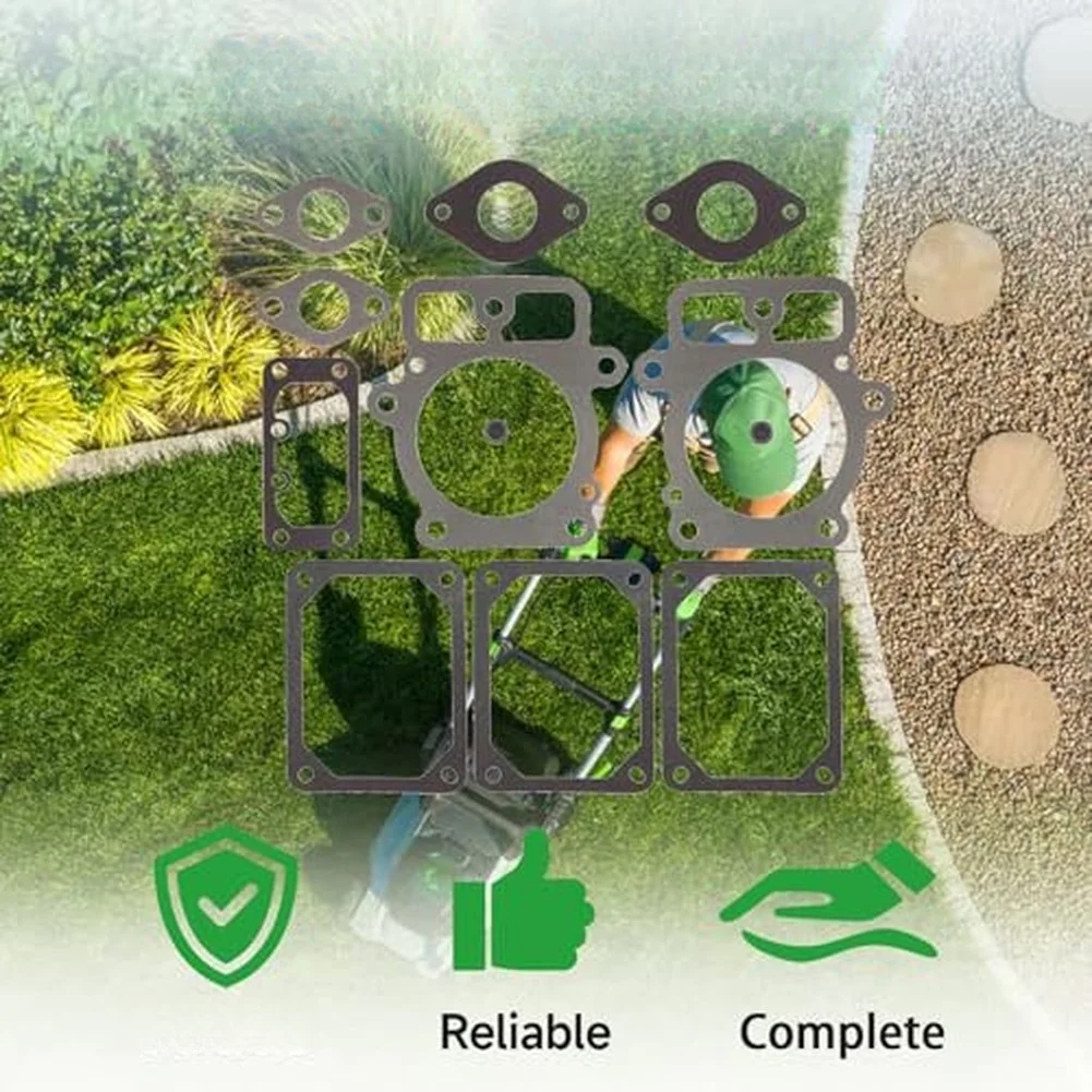 Lawn Mower Maintenance Kit Compatible with Models 693997 694013 499890 and 594427 Using Iron Components for Functional Support