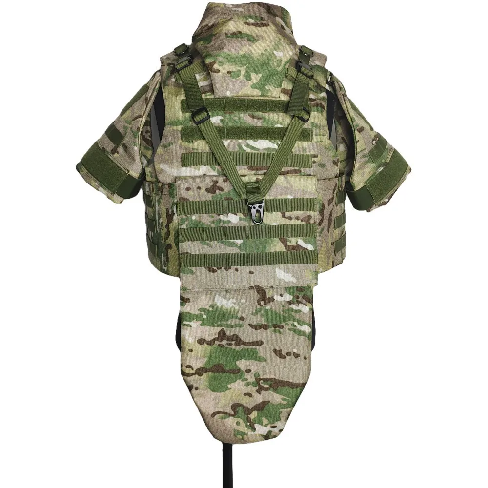 Upgrade And Expand The Full Protective Bulletproof Vest Ga2/3 Level Nij Iii A Level Pe/kevlar Tactical Vest