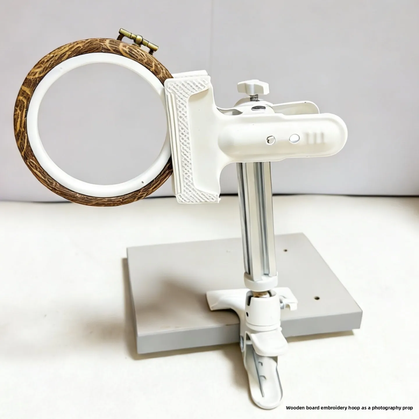 Handmade DIY Embroidery And Braiding Two-in-One Stand 360 Rotating Double-Head Clip Fixed Tool Kit Home Fabric Sewing Tools