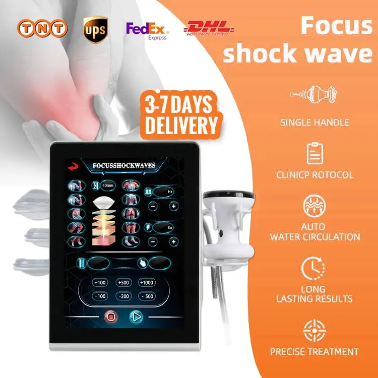 Factory Wholesale Whole Professional Remission Muscle Focused Shockwave Magnetic Treatment Shoulder Neck Massage Device
