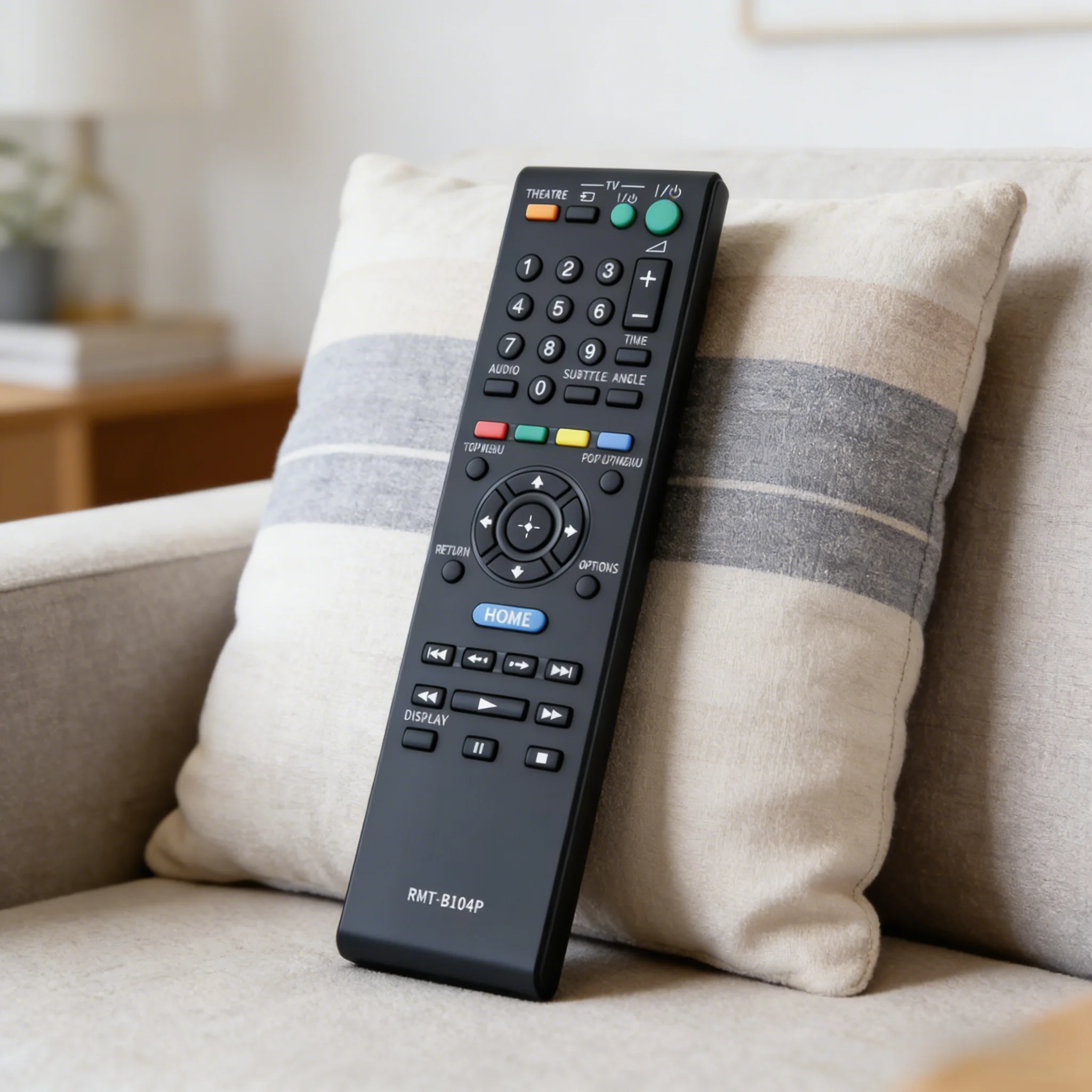 

RMT-B104P IR Remote Replacement for Sony BDP Series Blu-ray DVD Player Compatible with S360 S460 S485 S490