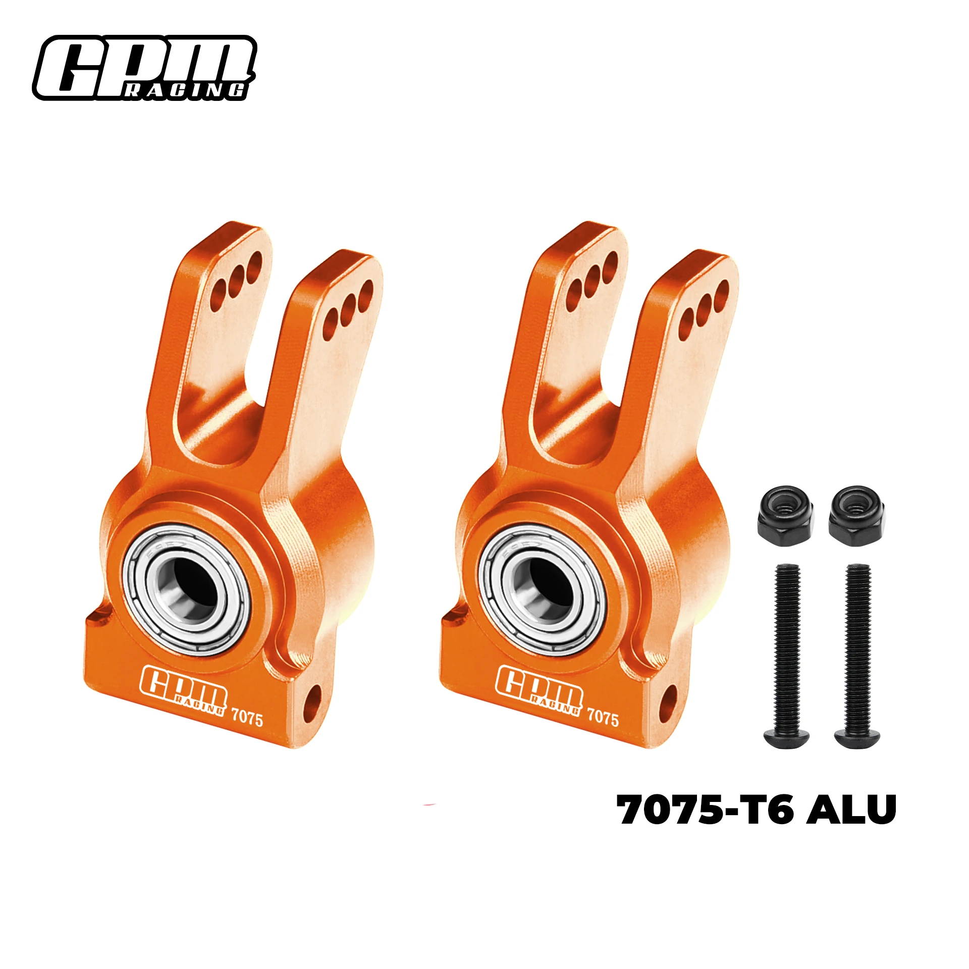 GPM Alloy 7075 Achternaafset (Grotere Binnenlagers) Voor LOSI 1/10 Lasernut Tenacity Ultra 4 / Tenacity DB Pro