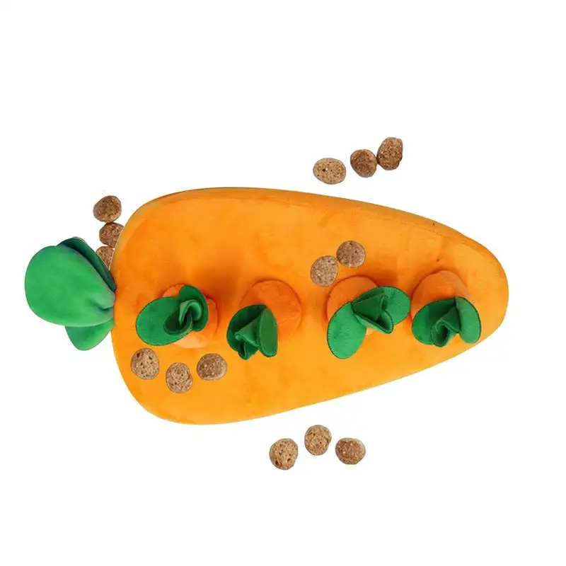 

Dog Carrot Toy Dog Enrichment Puzzle Interactive Non-Slip Pet Stress Relief Games For Small Medium And Large Breeds