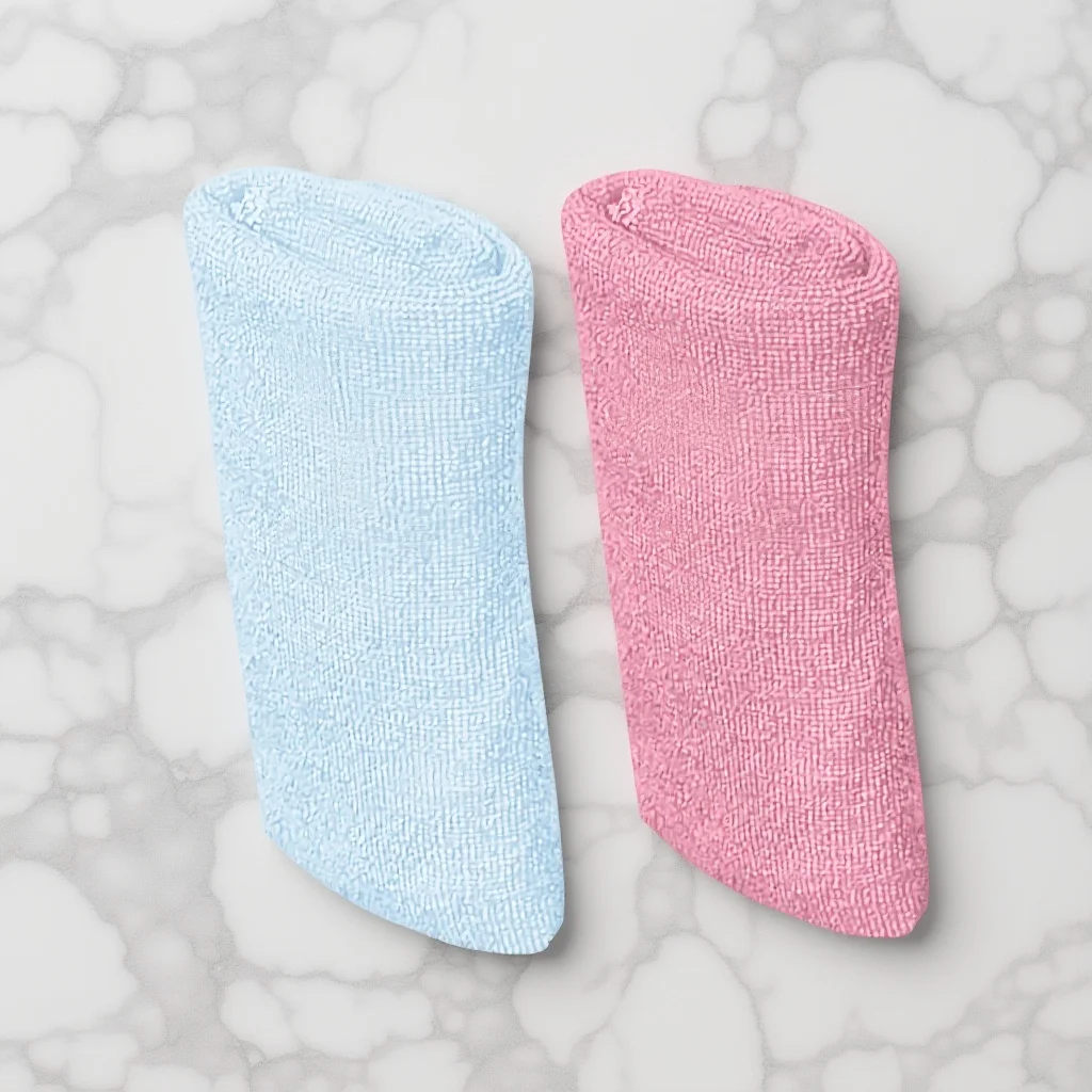 Surligneur absorbant en microfibre, 2 pièces, chiffon de nettoyage pour tableau noir, serviette effaçable à sec pour miroir, lingettes pour tableau blanc