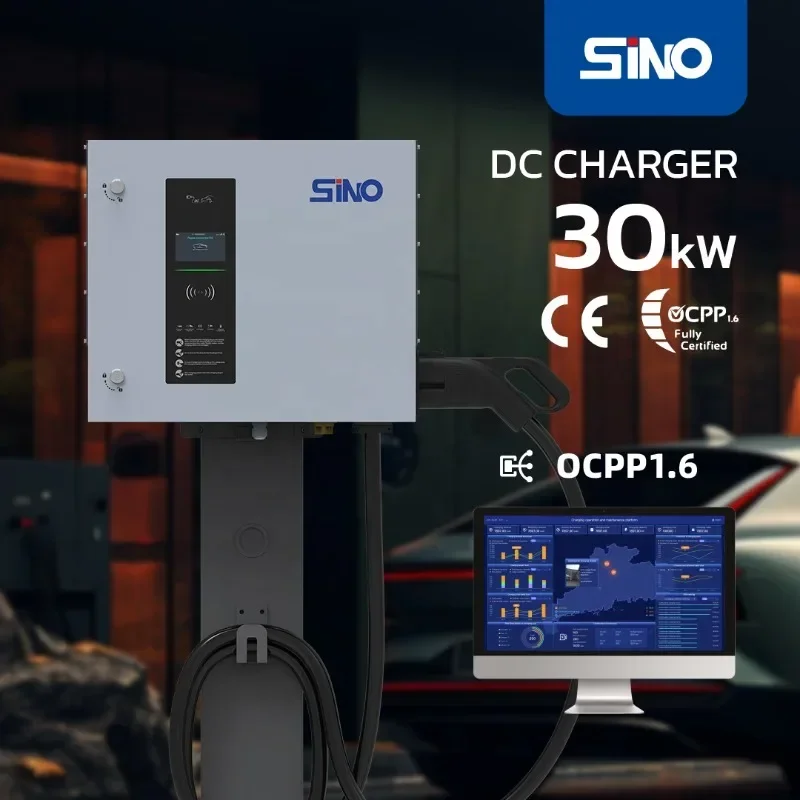 Sino Dc Fast Charger 40kw Station Wholesale Price Home Portable For Car 30kw Dc Hot Selling Reasonable Price Electric Car