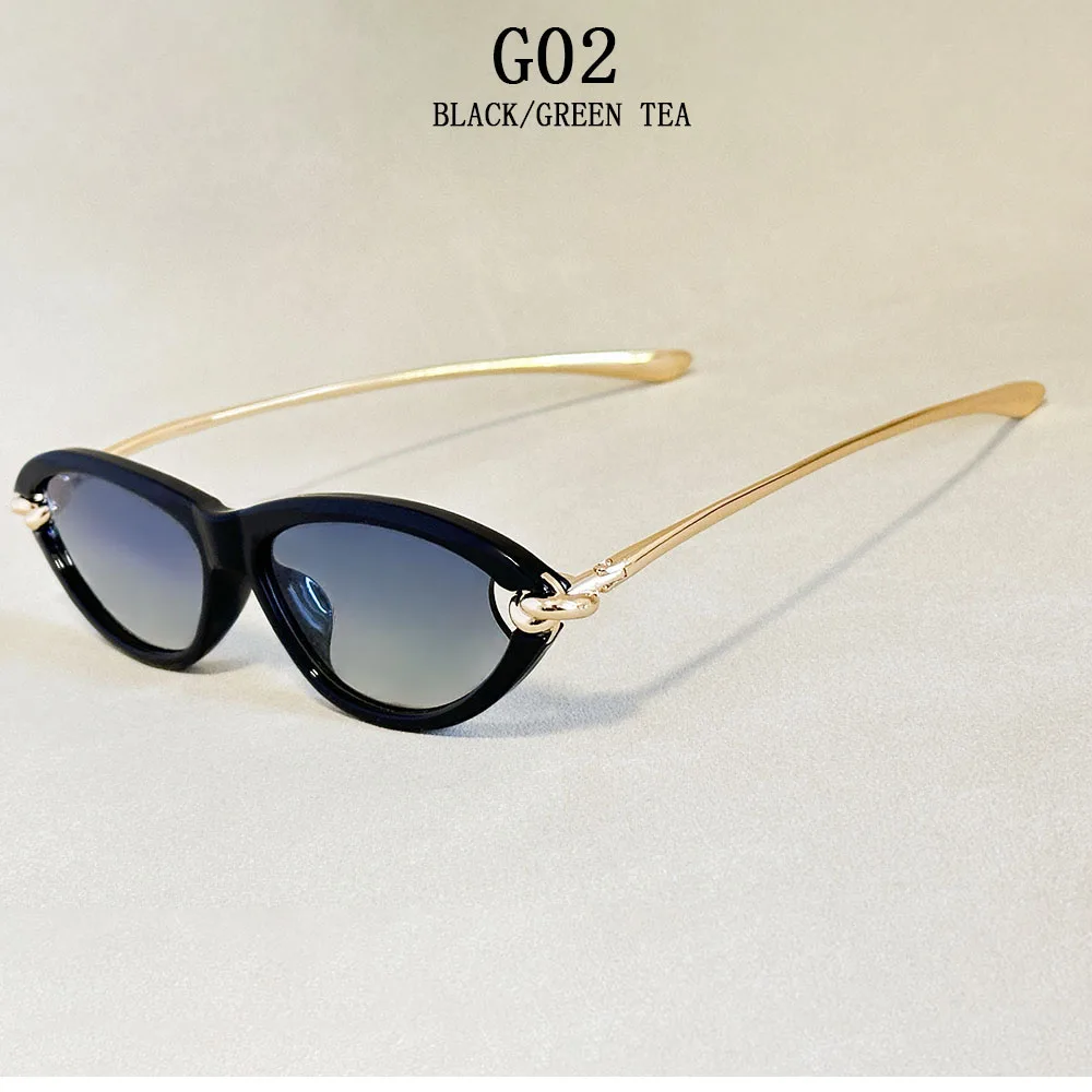 Mode Oval Sonnenbrille Frauen 2026 Luxus Vintage Neue Cat Eye Sonnenbrille Gläser Luxe Lunette Soleil Femme Lentes De Sol Mujer – Detail 4