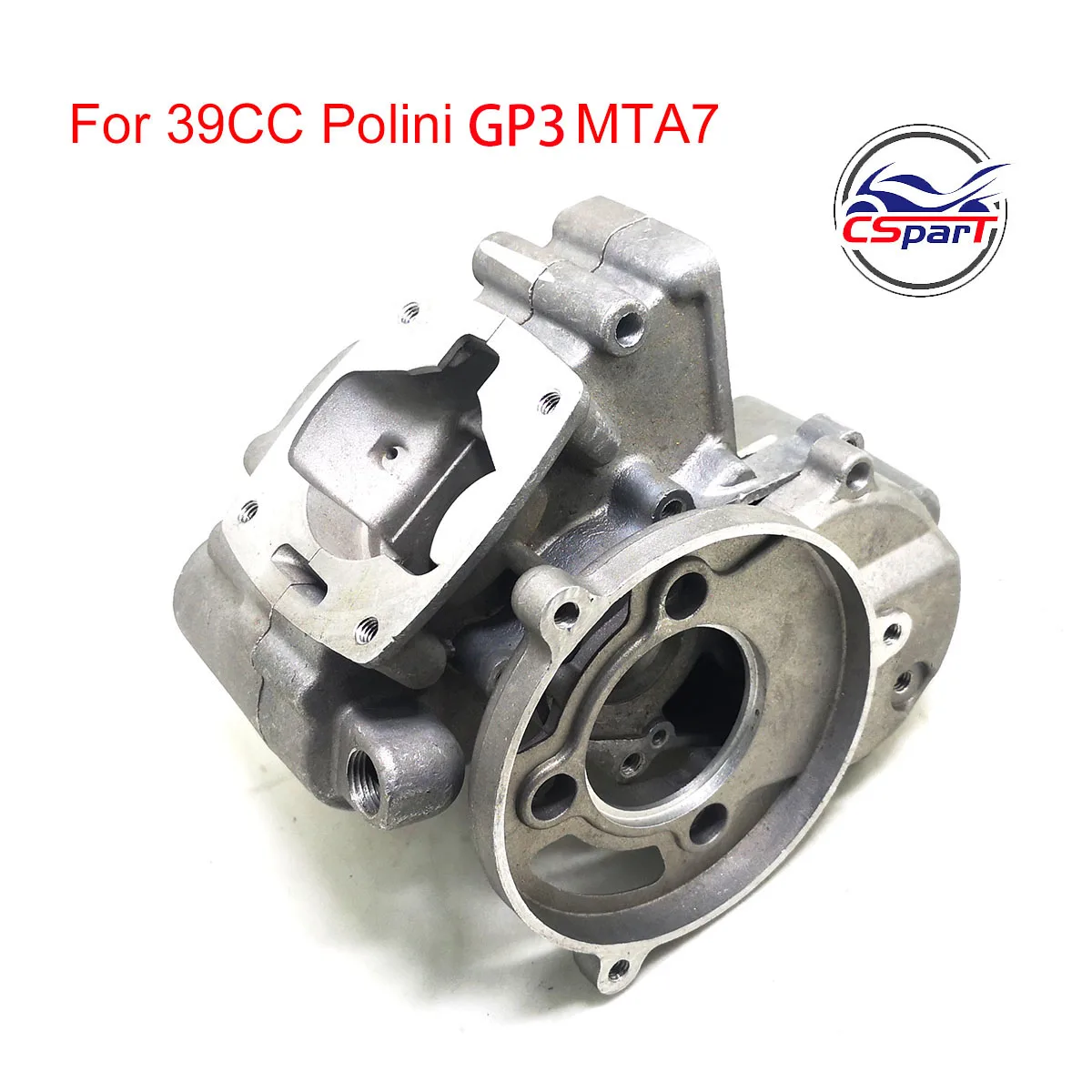 Crankcase For Polini GP3 39CC MT A7 Water cooled engine  Pocket Bike