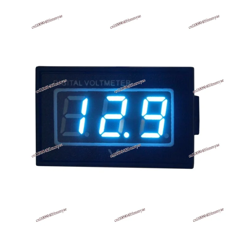 Waterproof Two-wire Voltage Meter Head 5V-120V Digital Display 24V36V48V60V Battery Voltage Display