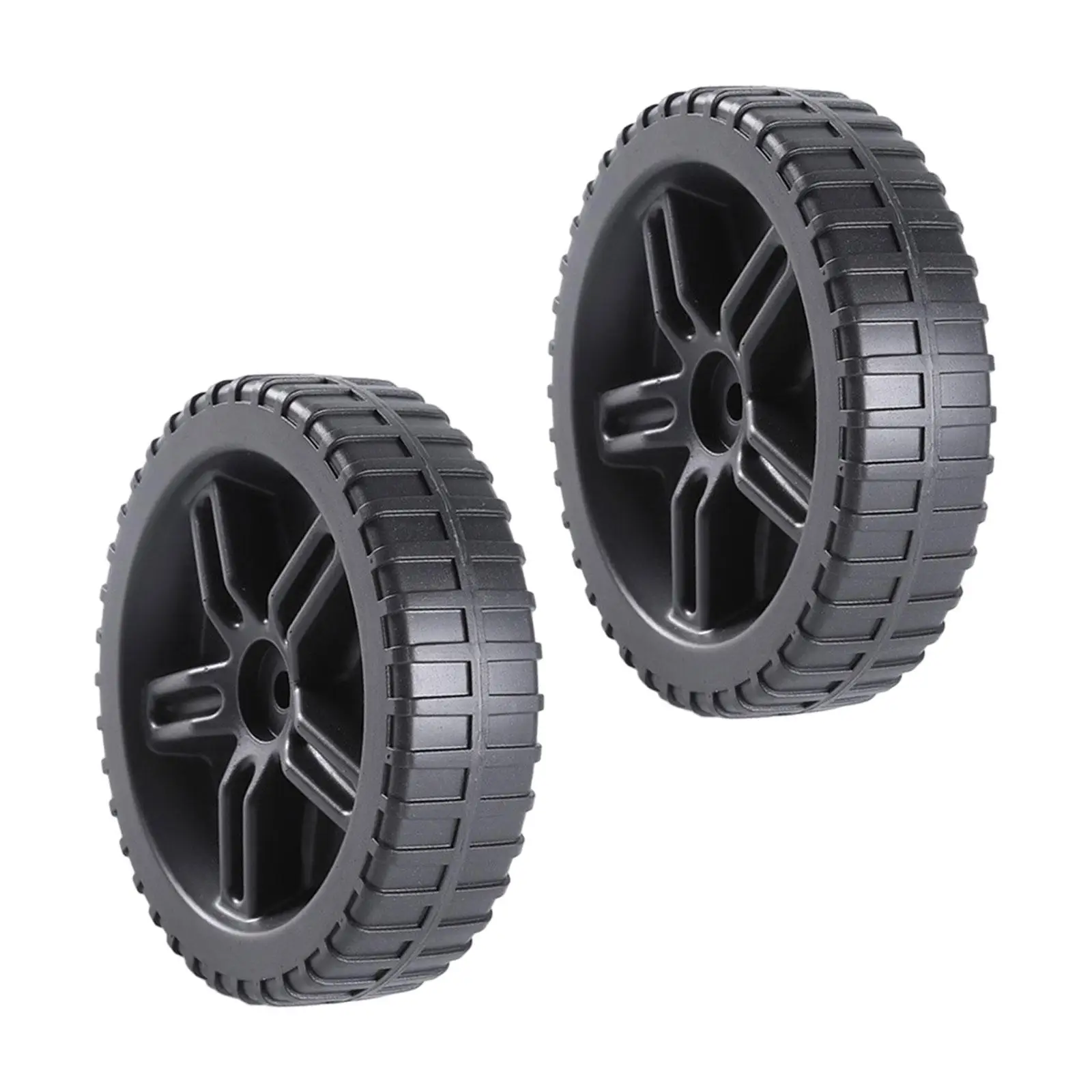 Grill Wheels Garden 175×45mm Accessory Easy to Install Wear-resistant 2x