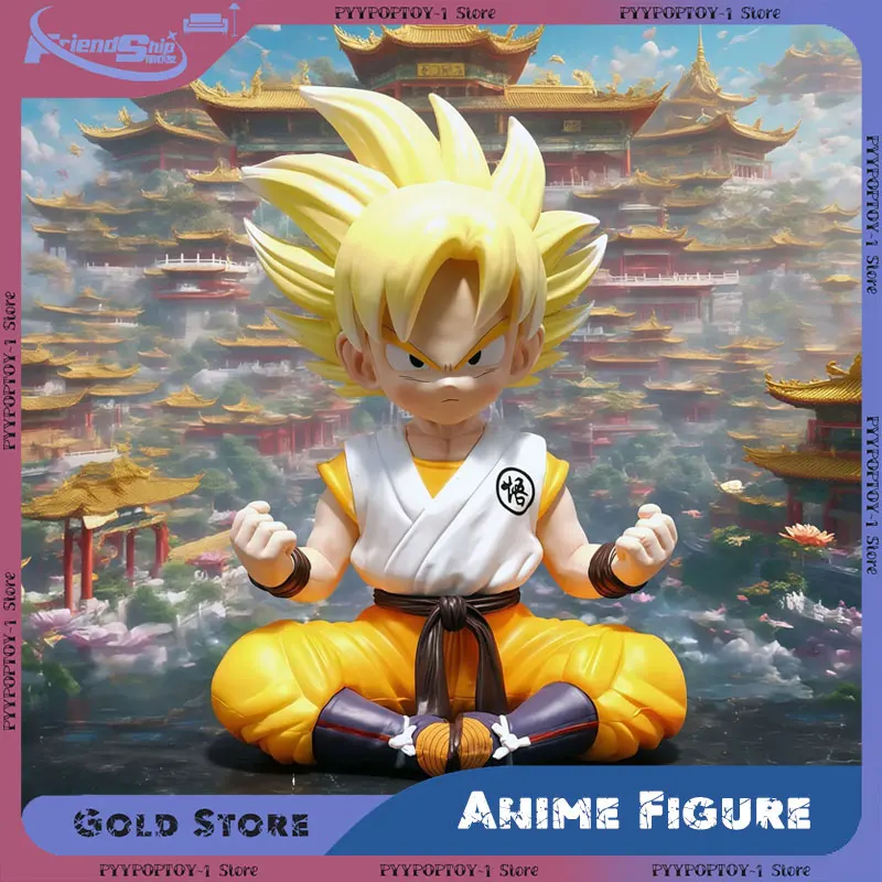 

Аниме Dragon Ball Z Рисунок Детства Сон Гокуу Фигурка Настольные украшения Статуя из ПВХ Украшение автомобиля Коллекционная модель Игрушка в подарок