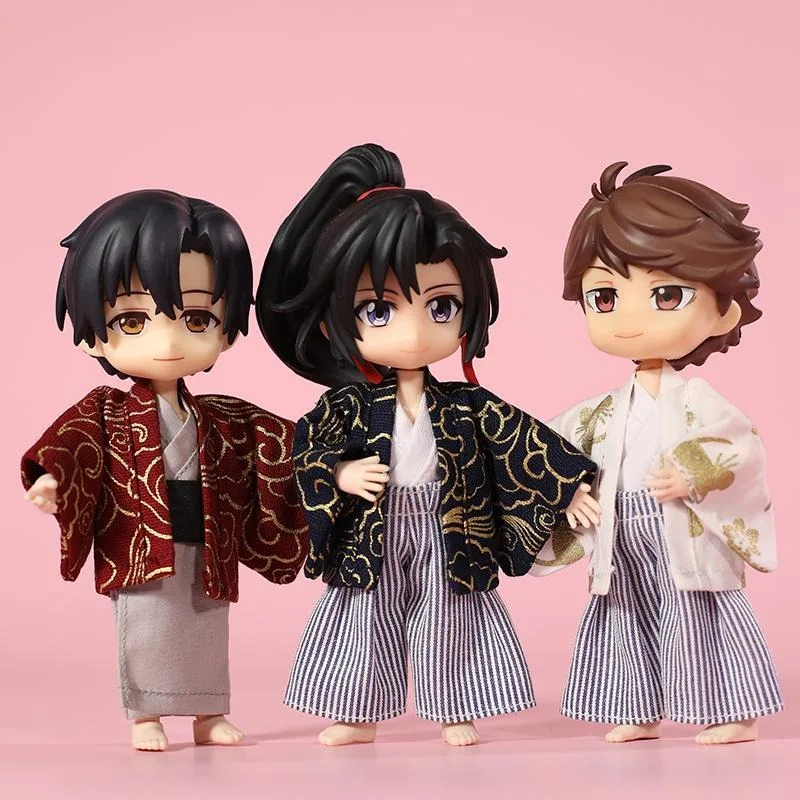 ob11 Molly uniform 1/12 bjd babykleertjes gsc klei figuur academie feng shui kostuum poppenkleertjes set