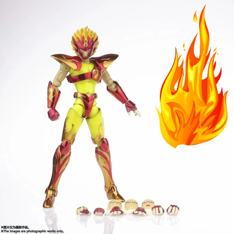 

In stock MST Flame Saint Seiya Domestic Saint Clothes Fighter Myth Alloy Armor Action Doll Model