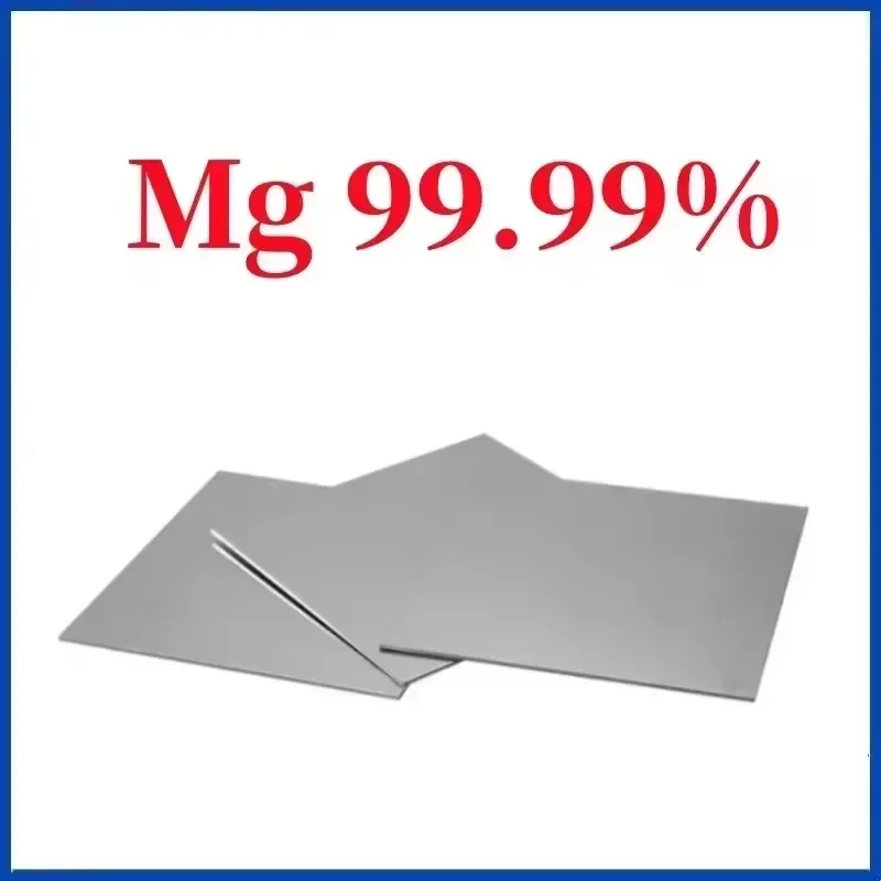 Pure Magnesium Mg99.9% thickness (0.05mm 0.1mm) magnesium metal 100mm can be customized size Experimental study magnesium anode