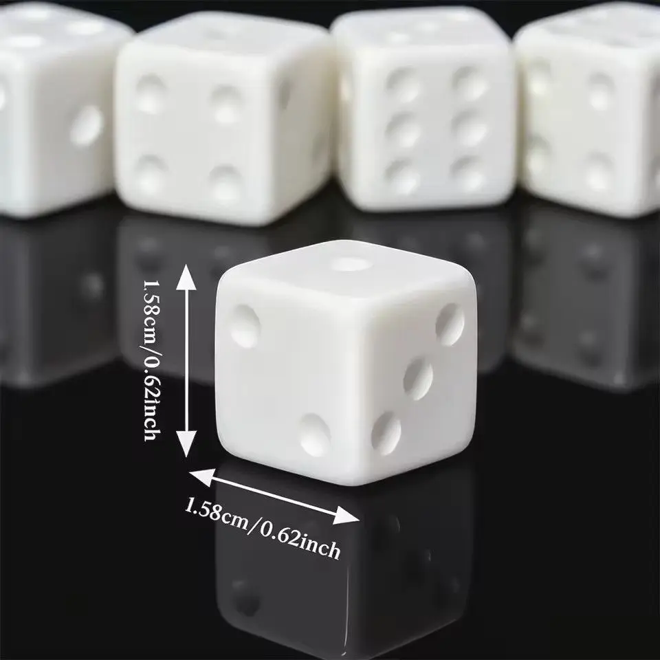 10 pezzi/set di dadi bianchi v - Puzzle Blank White recensione e prezzo
