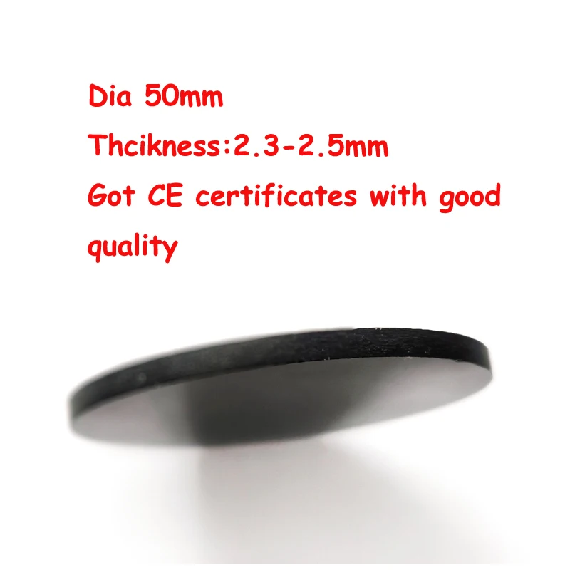 2pcs Dark Green  color welding glass fliter lens round Dia 50mm anti UV IR shade 5 shade 8 shade 11 for welding cutting goggles