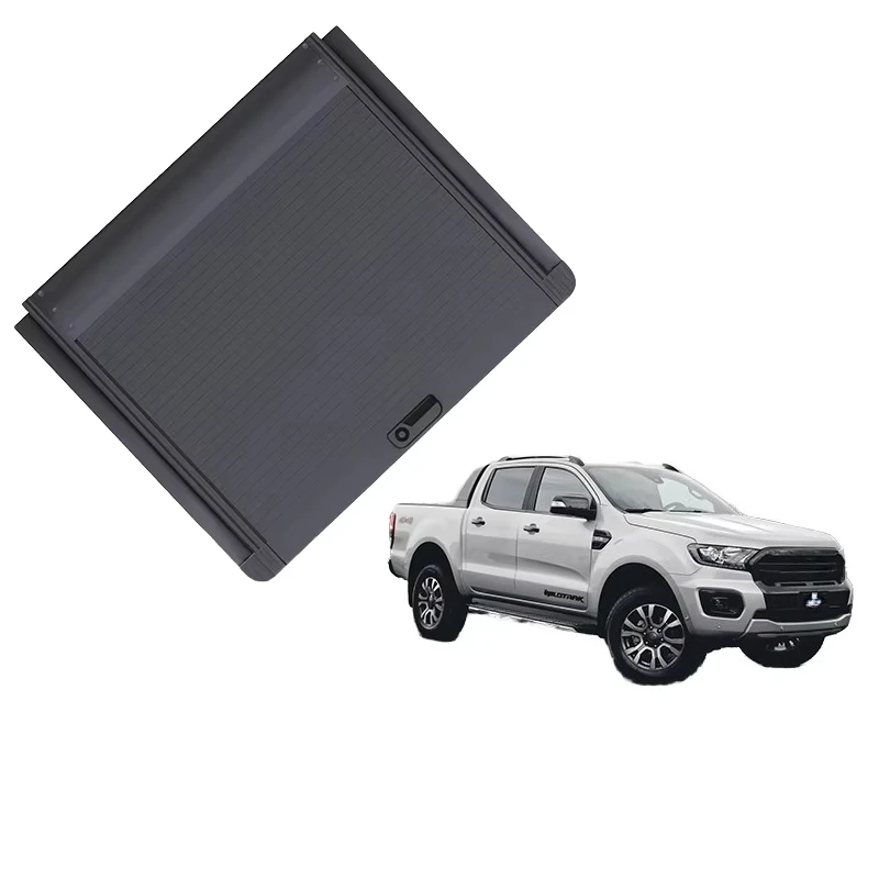 

GRANDTEC Easy Installation Manual Roll Truck Bed Cover Aluminum Tonneau Roller Lid Ranger Wildtrak T8 Pickup Truck