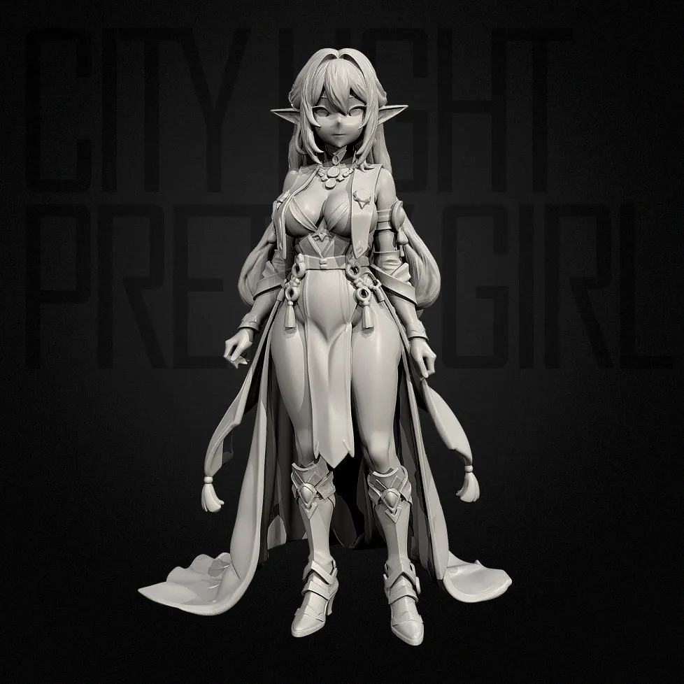 1/64 1/35 Resin model kits figure beauty colorless and self-assembled （3D Printing ）TDPM-89/3D