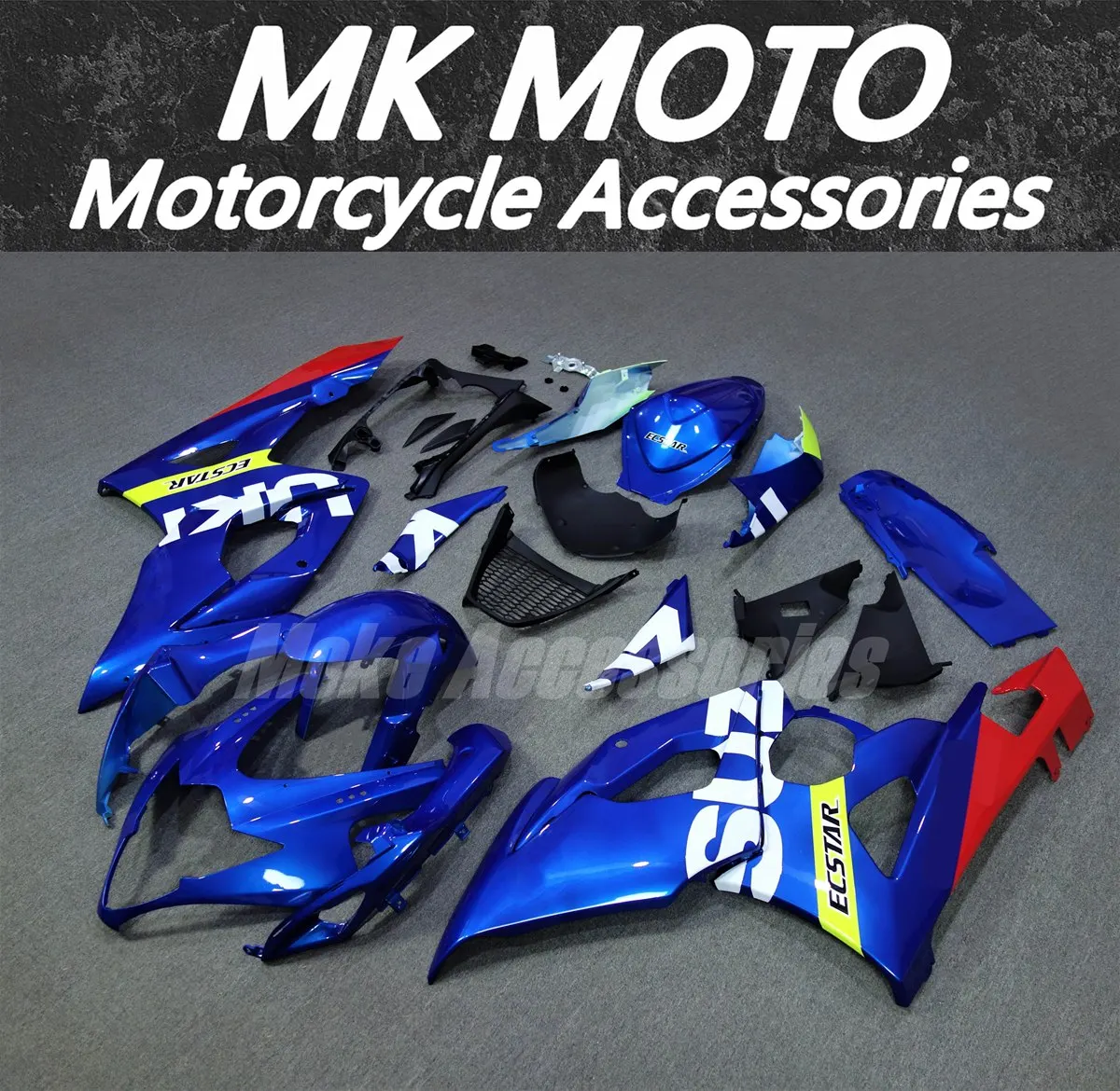 

Motorcycle Fairings Kit Fit For Gsxr1000 2005-2006 Bodywork Set High Quality Abs Injection Red Blue Neon