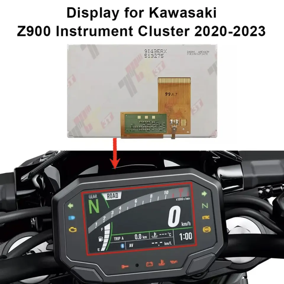 LCD ディスプレイスピードメーター Kawasaki Z900 Z650 Z H2 Ninja 650