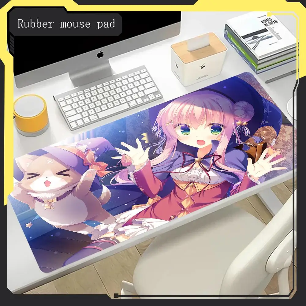 

Many people like it Mouse Pad Anime Girls mouse pad with anti slip and wear-resistant size, suitable for desktop gaming laptops