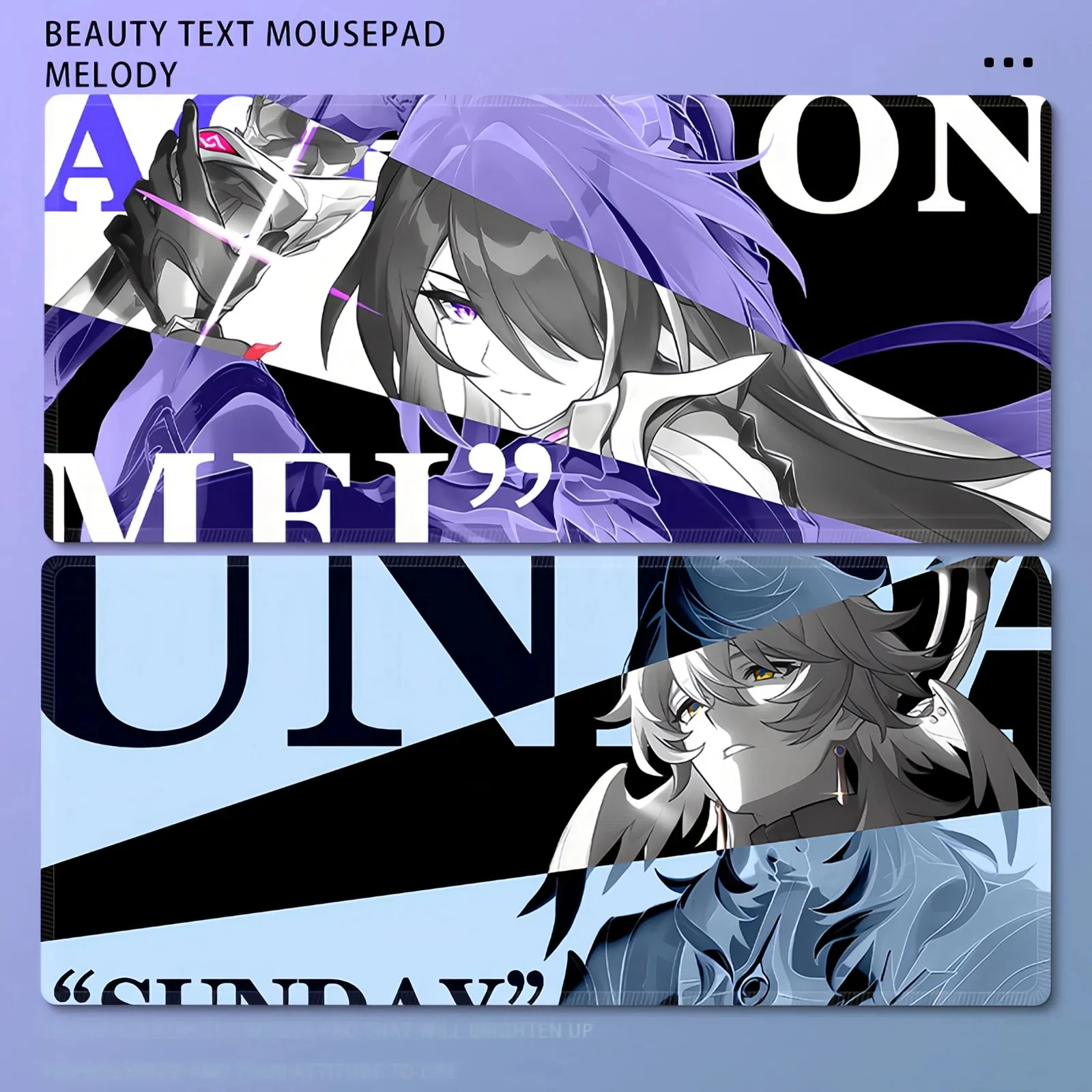 

Honkai: Star Rail Anime Big Mouse Pad 900x400mm Extra Large Esports Desk Mat Kafka Sliver Wolf Firefly Character Keyboard Pad