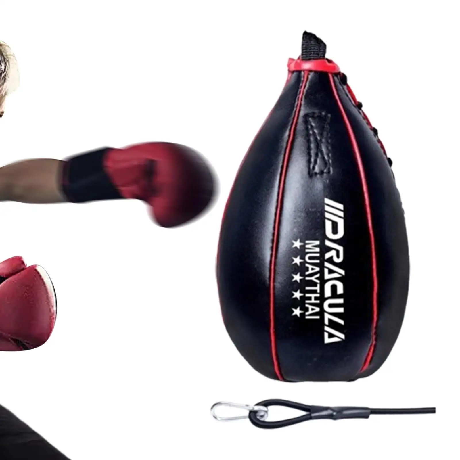 Bolsa de velocidad para colgar bolas de boxeo, para agilidad, velocidad de coordinación mano-ojo