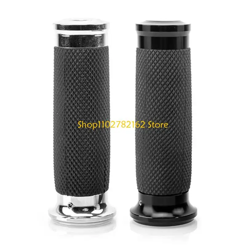 

547B 1 Pair Motorcycle Handlebar Grips 25mm 1" Universal Non-slip Motorcycle Hand Grips Silicone Motorbike Handle Bar Grip