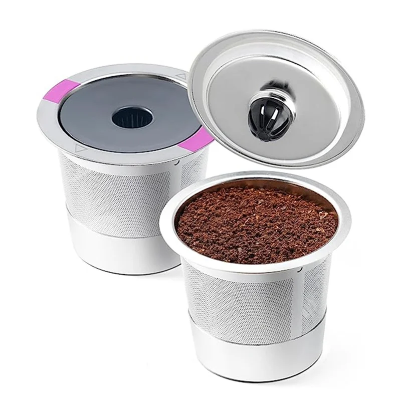 Y02ASuitable for Keurig K-Supreme Plus Coffee Machine Cycle Filling, Use Stainless Steel Filter Cup K Cup (1 Hole)