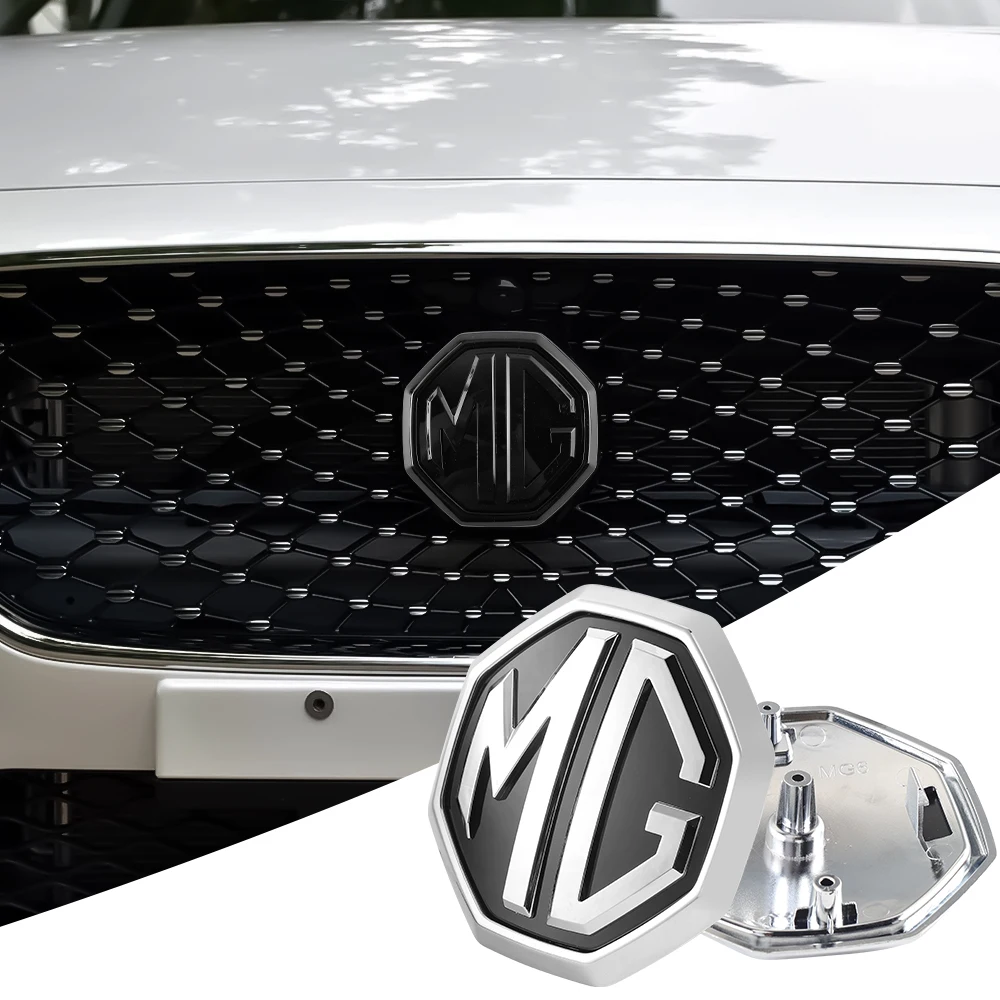 ل MG موريس المرآب GT MG3 MG6 MG5 MG7 GS HS ZS ZX ملصقات السيارات الخلفية شعار الجبهة مصبغة شارة الشارات السيارات الديكور الخارجي
