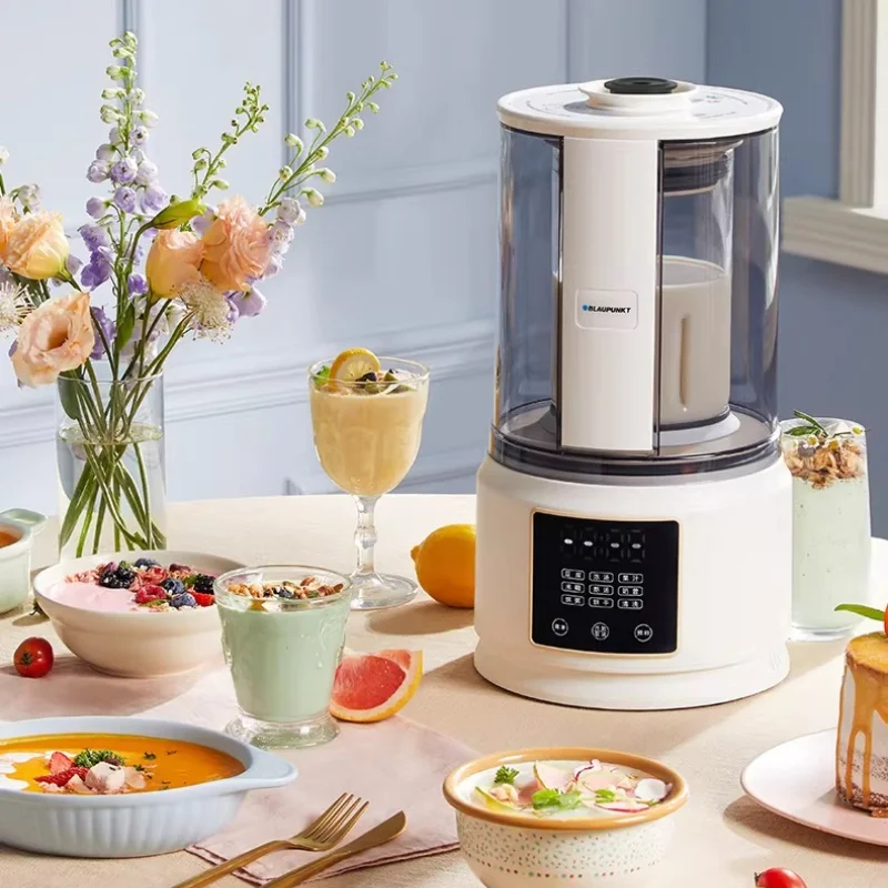 Blaupunkt New Quiet Wall Breaker PB02 Automatic Multigrain Soymilk Maker Baby Food Juicer Home Food Processor