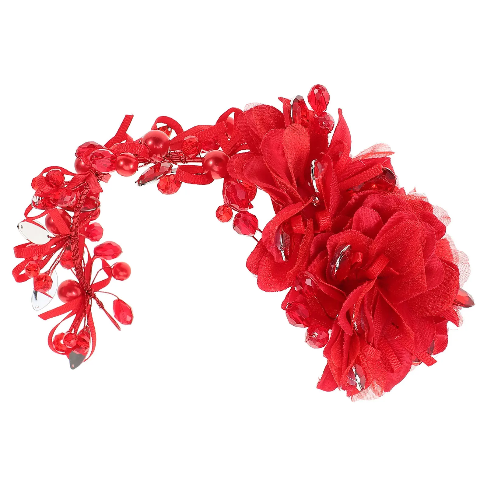 

Pretty Child Headdress with Shine Rhinestones Elegant Hair Accessory for Kids Wedding Prom Costume Photography Prop Kid Hair