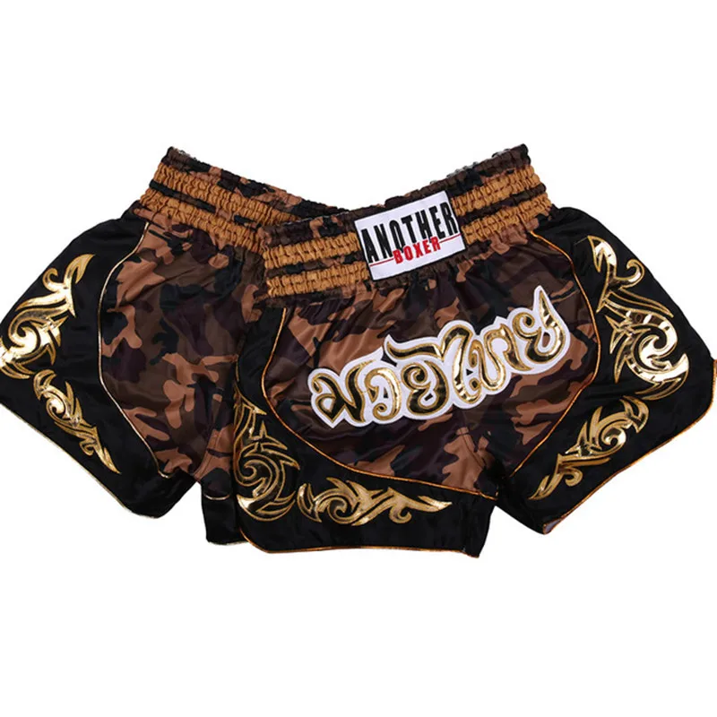 Thai Boxing Shorts for Boys and Girls, MMA Short Pant for Kids, Kickboxing Trousers, Muay Thai, Grappling Trousers