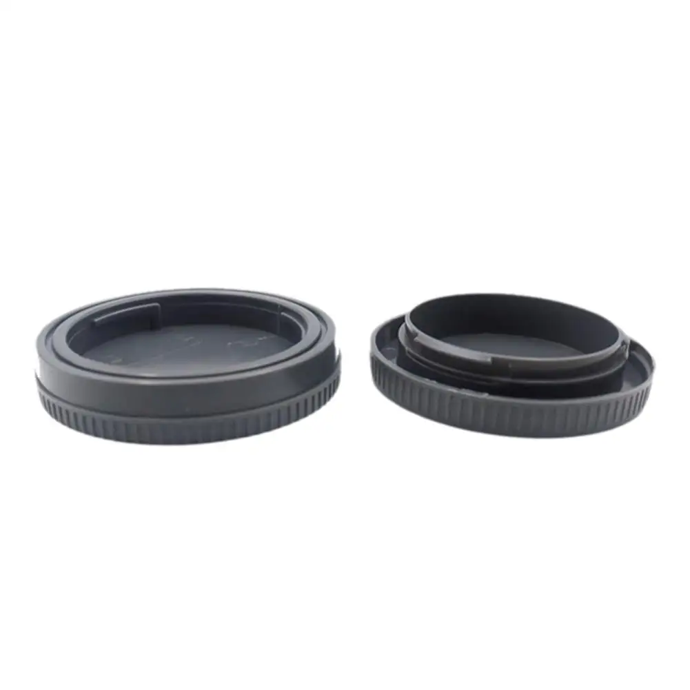 Micro-single E-mount Front And Rear Covers Abs For Nex5c Nex Cover Lens Rear Cover + Body Cover Gray Camera Accessorie E8w7