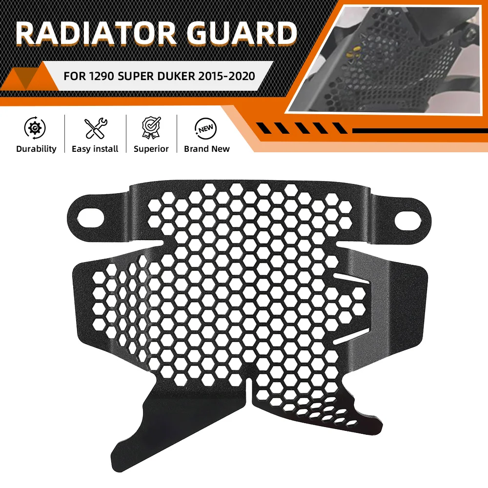 

For 1290 Super Duke R 2013 2014 2015 2016 2017 2018 2019 Rectifier Guard Pillion Peg Removal Kit Protector Radiator Grill Cover