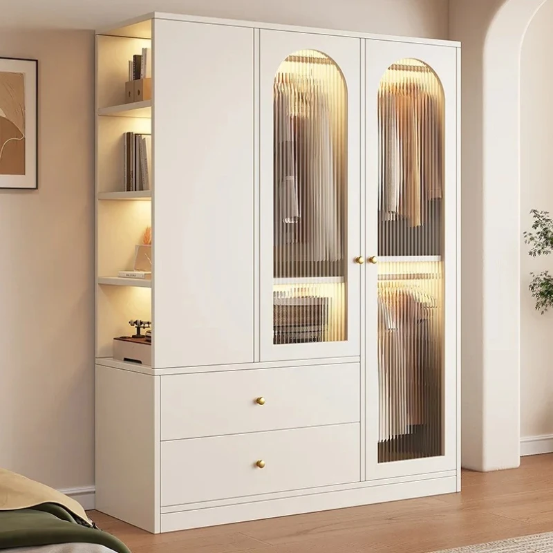 

Drawer With Mirror Wardrobes Rack Stand Doors Open Closets Room Wardrobes Storage Cabinet Roupeiros De Quarto Bedroom Furniture