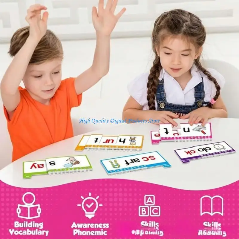 

U2JE Phonics Vocabulary Book Educational Tool For Interactive Learning Education