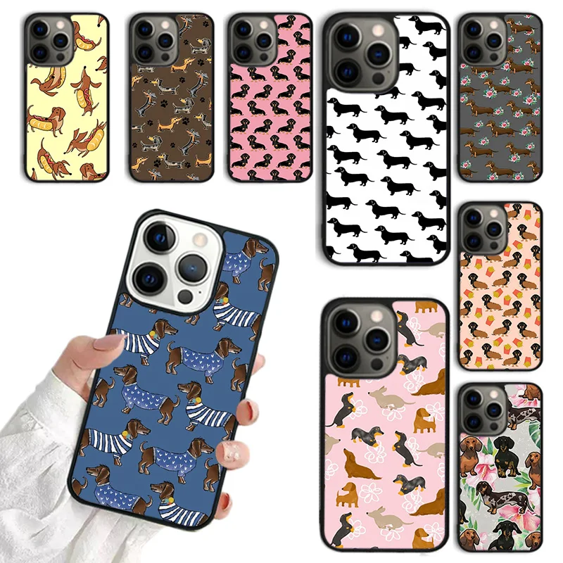 Dachshund Teckel Dackel Dog Phone Case For iPhone 15 16 SE2020 11 12 13 14 Pro Max Mini Cover For iPhone Max 7 8 Plus Fundas