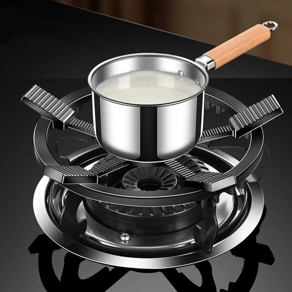 

Kitchen Burner Cast Iron Gas Burners Stand Anti Slip Stable Stove Support Portable Wok Ring Stand Stoves Protection