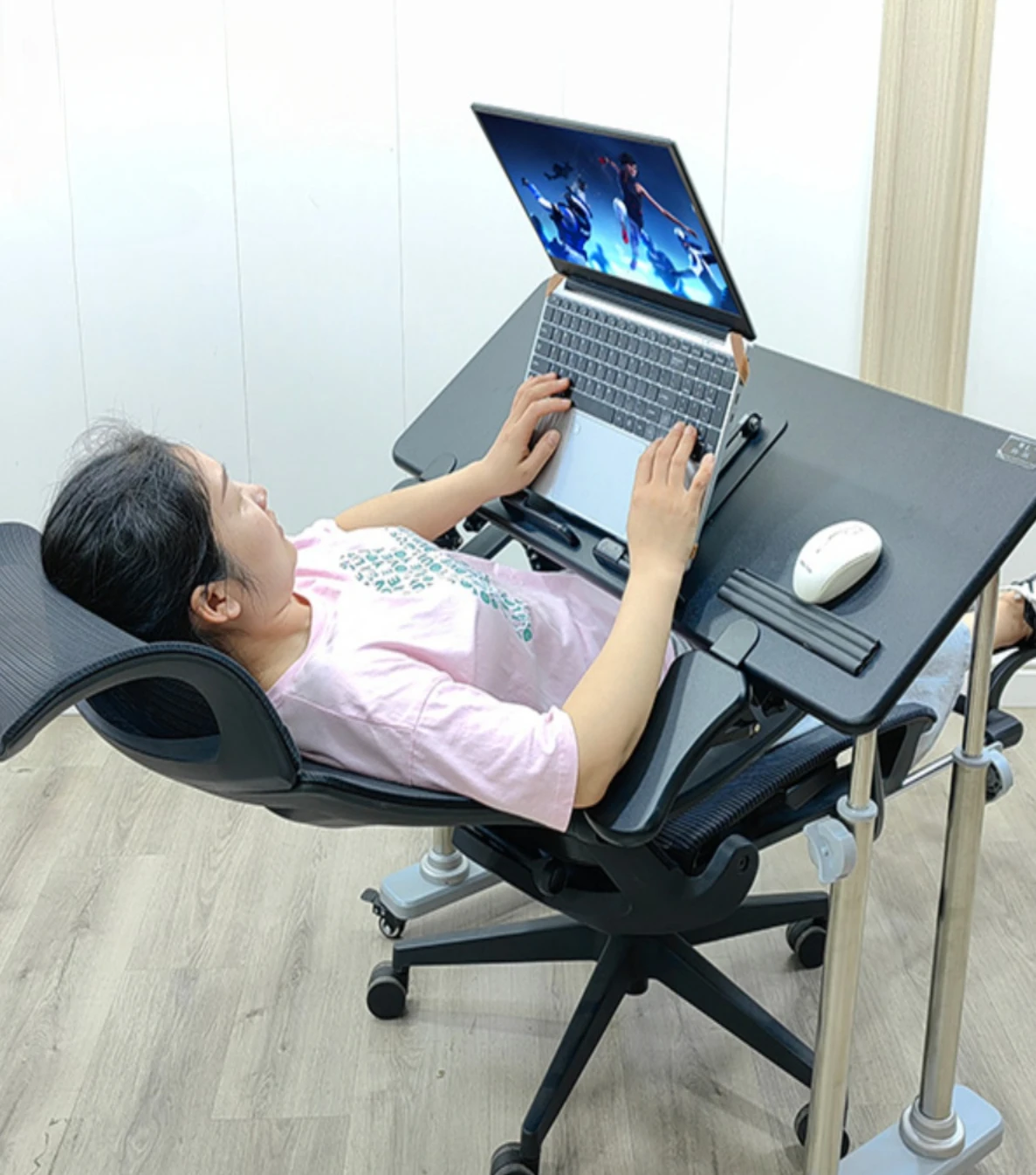 Computer desk, folding table, bedside table, lazy space capsule sofa, computer desk support stand