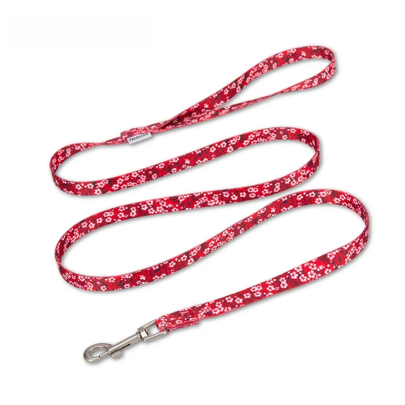 

Pet Supplies Floral Leash Dog Walking Rope Teddy Leash Anti-Escape Chain Small Size for And Dog Leashes