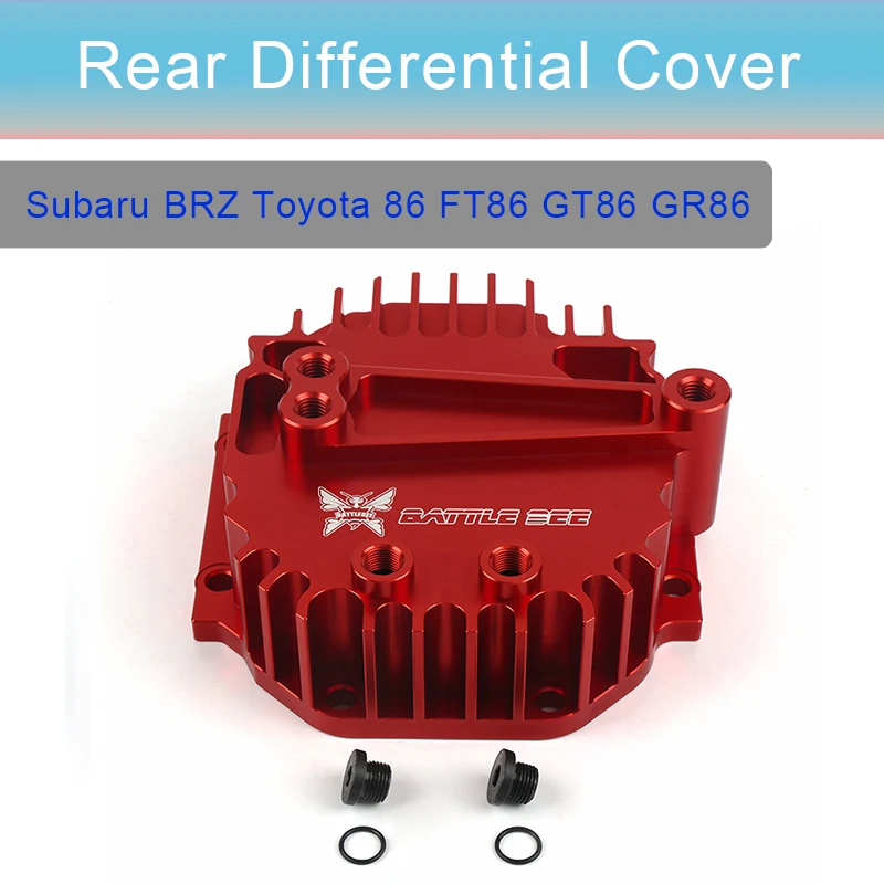 

Rear Differential Cover Fit For Toyota 86 FT86 GT86 GR86 Aluminum 6061-T6 Subaru BRZ 2013-2020 Scion FR-S 2013-2016 Oil Pan