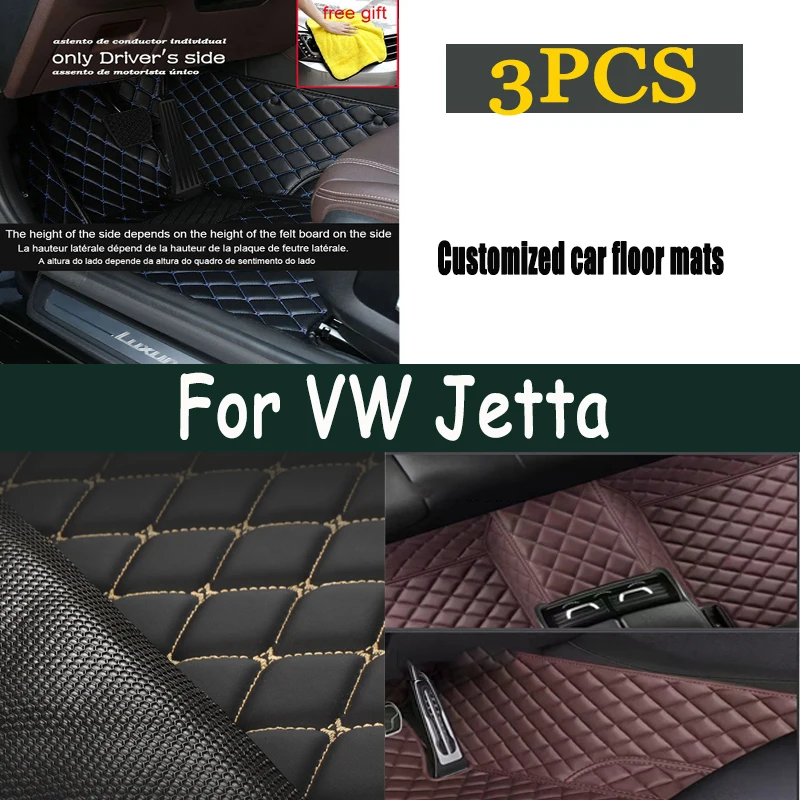 

Автомобильные коврики для VW Volkswagen Jetta Vento A7 2019 2020 2021 2022 2023, детали интерьера, автомобильные аксессуары