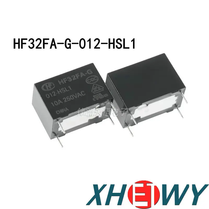 HF32FA-G-012-HSL1 HF32FA-G 012-HSL1 original relay 10A 250VAC 4-pin sensitive 12V